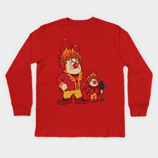 heat miser Kids Long Sleeve T-Shirt